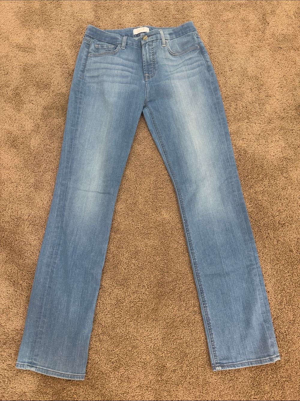 Straight-Leg Women’s Jeans in Light Blue